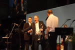 Matt, Sean & Alan Barnes @ Scarborough Jazz Festival 2006.